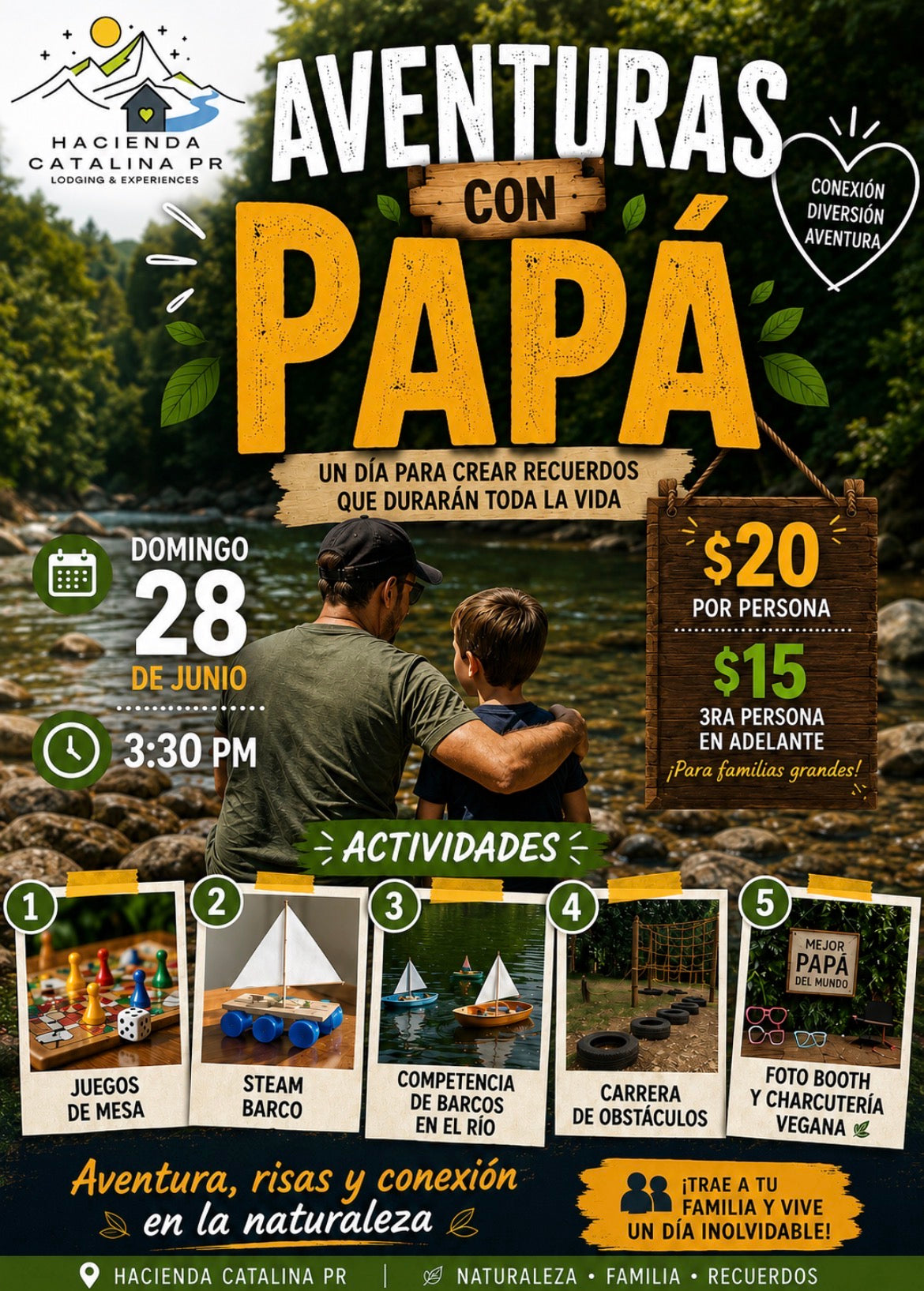 Aventuras con Papá (Regular Ticket)
