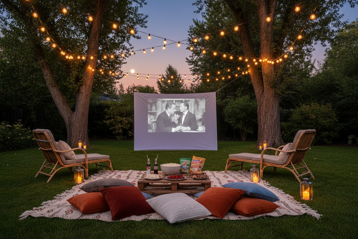 Outdoor Movie Night for Two